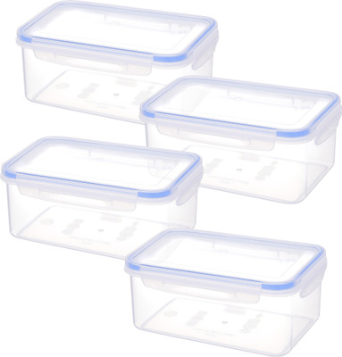 Aristo Plastic Utility Container  - 1100 ml(Pack of 4, Clear)