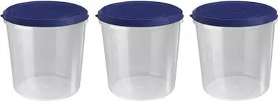 SIDDHESHWAR TRADING Plastic Grocery Container  - 7.5 L(Pack of 3, Blue)
