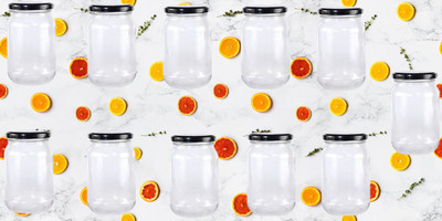 1st Time Glass Utility Container  - 1000 ml(Pack of 11, Clear)