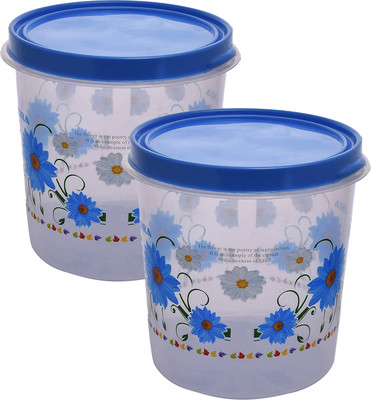 KUBER INDUSTRIES Plastic Utility Container  - 5 L(Pack of 2, Blue)