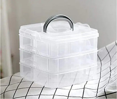 SJK Plastic Utility Container  - 200 g(Multicolor)