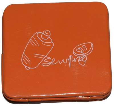Subhan Handicrafts Iron Utility Container  - 1 L(Orange)