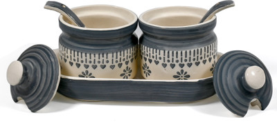 WhiteSmoke Sauce Set Ceramic(2 Piece)