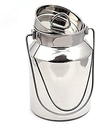 Chefkit Steel Milk Container  - 2 L(Silver)