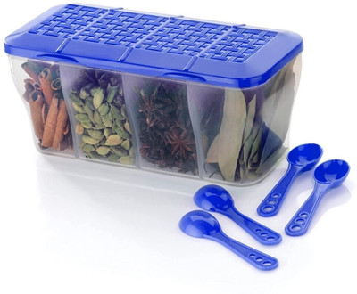 ADMONITION Plastic Fridge Container  - 1800 ml(Blue)