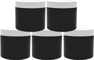 PrismaPac Plastic Utility Container  - 100 g(Pack of 5, Brown, White)