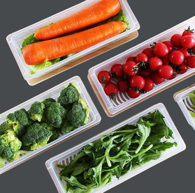 COMPLEX 7 Plastic Fridge Container  - 1500 ml(Pack of 5, Clear)
