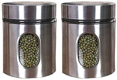 GREATZON Glass Utility Container  - 350 ml(Pack of 2, Clear)