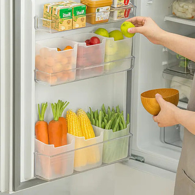 PAYABLE Plastic Fridge Container  - 1000 ml(Pack of 6, Clear)