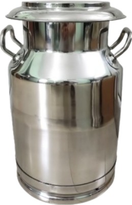 Geeta Fab Stainless Steel Milk Container  - 20 L(Silver)