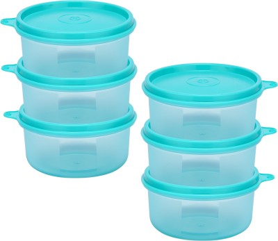 Air-Lock Plastic Utility Container  - 300 ml(Pack of 6, Green)