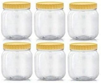 shree parshva Plastic Grocery Container  - 500 ml(Pack of 12, Clear)