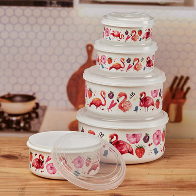 Kookee Plastic Cookie Jar  - 1000 ml(Multicolor)