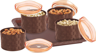Porpoise Plastic Utility Container  - 500 ml(Brown)