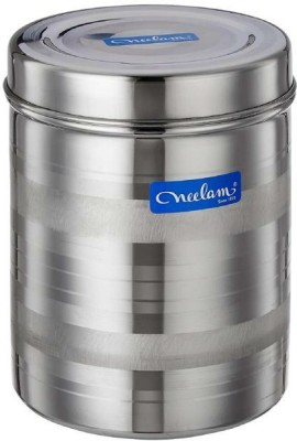 NEELAM Steel Grocery Container  - 3650 ml(Silver)
