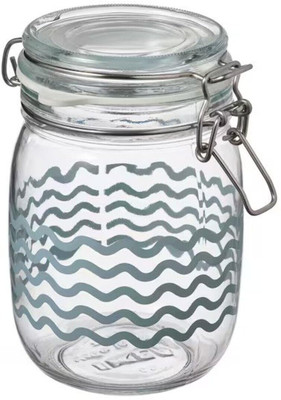 IKEA Glass Utility Container  - 1 L(Clear)