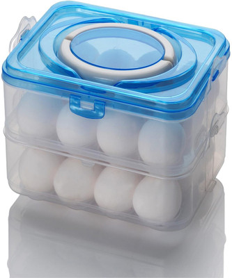 TINSUHG Plastic Fridge Container  - 2 dozen(Clear)