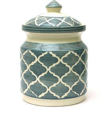 Balter Ceramic Pickle Jar  - 500 ml(Grey)