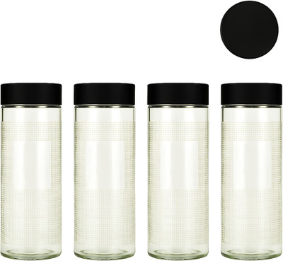 Shreeji krupa Glass Fridge Container  - 750 ml(Pack of 6, Clear)