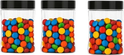 Eastern Trading Plastic Grocery Container  - 350 ml(Pack of 3, Transparent)