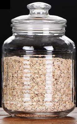 HISTOWX Glass Grocery Container  - 2000 ml(Clear)
