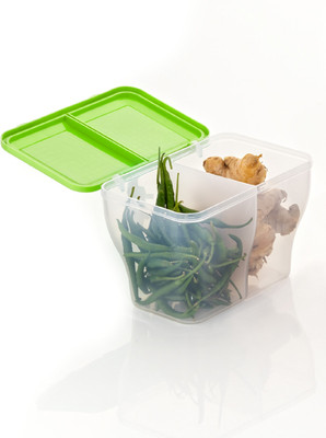 HASHONE Plastic Grocery Container  - 2000 ml(Green)