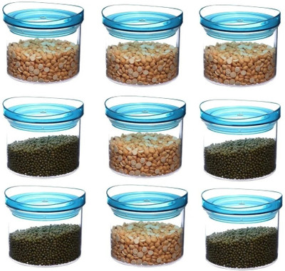 SARAZA Plastic Grocery Container  - 500 ml(Blue)