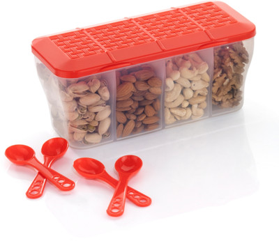 FIT 4 CHEF Polypropylene Utility Container  - 1800 ml(Red)