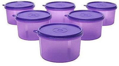 Cutting EDGE Plastic Grocery Container  - 535 ml(Pack of 6, Violet)