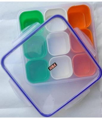 FSN Plastic Utility Container  - 1 kg(Multicolor)