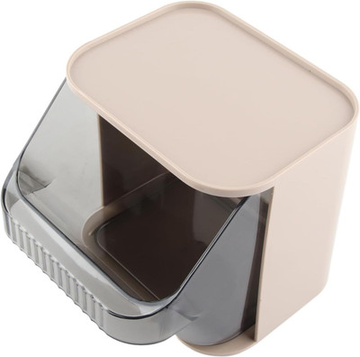 AshandRoh Plastic Tea Coffee & Sugar Container  - 500 g(Brown)
