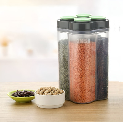 RDKITCHENWERE Plastic Grocery Container  - 2500 ml(Multicolor)