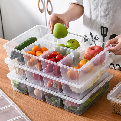 TBI Plastic, Polypropylene Fridge Container  - 2500 ml(Transparent)