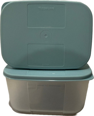 TUPPERWARE Plastic Fridge Container  - 700 ml, 700 ml(Pack of 2, Light Blue, Transparent)