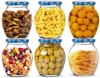 Avresta Glass Grocery Container  - 250 ml(Pack of 6, Clear)