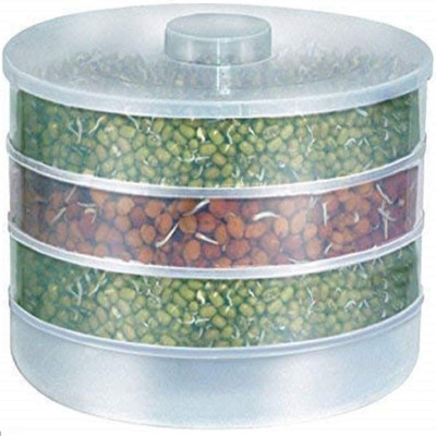 moltera Plastic Fridge Container  - 1000 ml(White)