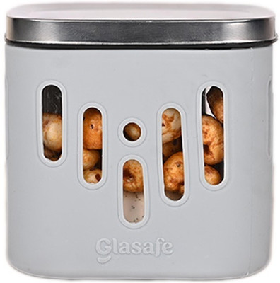 GLASAFE Glass Utility Container  - 600 ml(Grey)