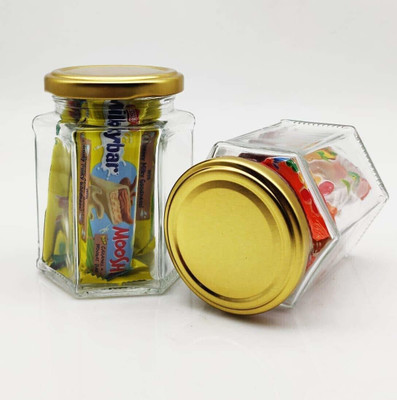 Avresta Glass Grocery Container  - 500 ml(Pack of 2, Clear)