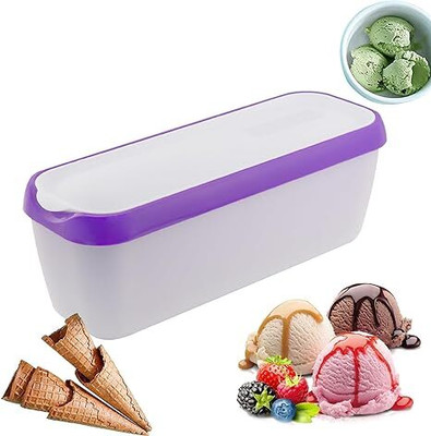 Besillia Plastic Fridge Container  - 1.5 L(Purple)