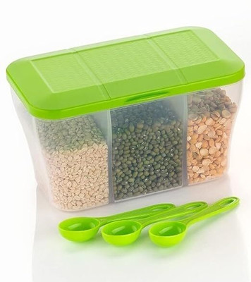 halfmoon Plastic Utility Container  - 1100 ml(Green)