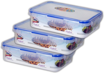 Master Plastic Fridge Container  - 540 ml(Pack of 4, White)