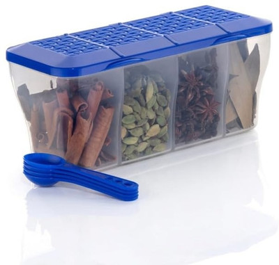 SARAZA Plastic Grocery Container  - 1800 ml(Blue)
