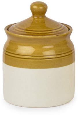 NIWAI Ceramic Pickle Jar - 500(Brown)