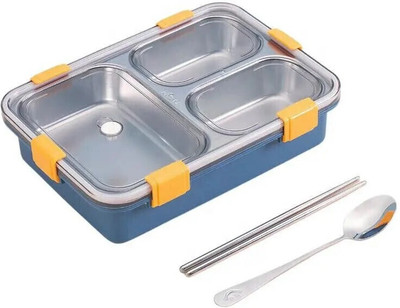 hph craftt Stainless Steel Utility Container  - 750 ml(Multicolor)
