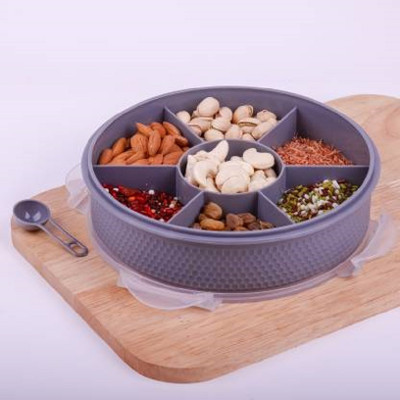 Ecodex Plastic Grocery Container  - 300 g(Multicolor)