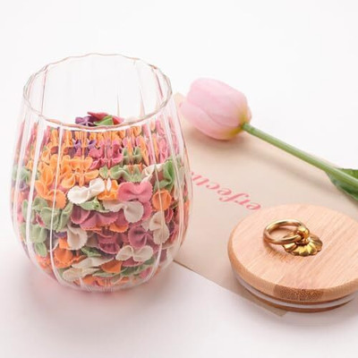 UMAI Glass Cookie Jar  - 680 ml(Clear)
