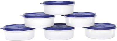 Cutting EDGE Polypropylene Fridge Container  - 290 ml(Pack of 6, Blue)