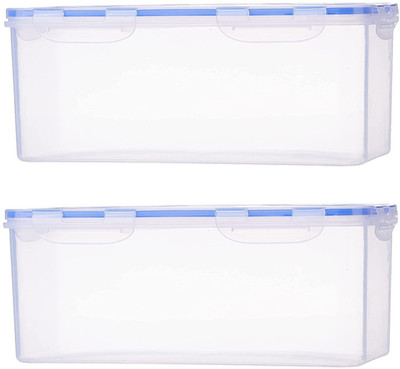 Randal Plastic Bread Container  - 3800 ml(Pack of 2, White)