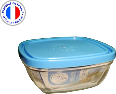 Duralex Glass Fridge Container  - 610 ml(Blue)