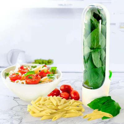 SOKT Plastic, Glass Utility Container  - 100 ml(White)